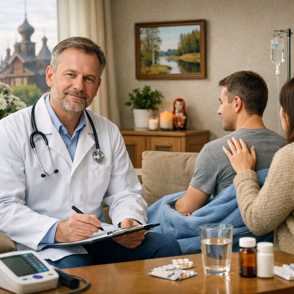 Гарантии при выводе из запоя на дому в Олонце: реальность и ответственность